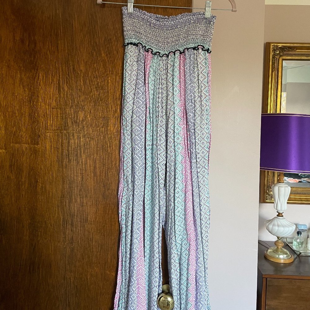 Anthro Flowy Pants